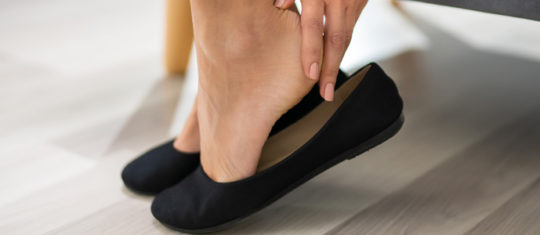 Pieds sensibles